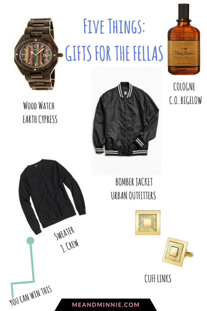 Five Things: Gifts for the Fellas